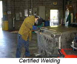 certified welding