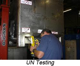 pressure testing